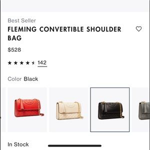 Tory burch FLEMING CONVERTIBLE SHOULDER BAG